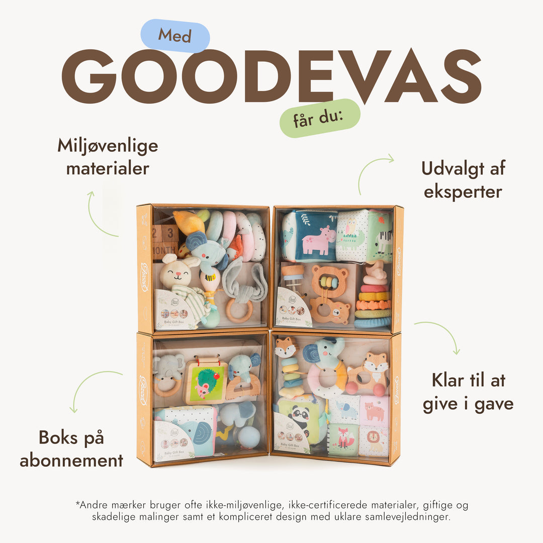 BabyBox — Legesæt til det første år (0–12 måneder)