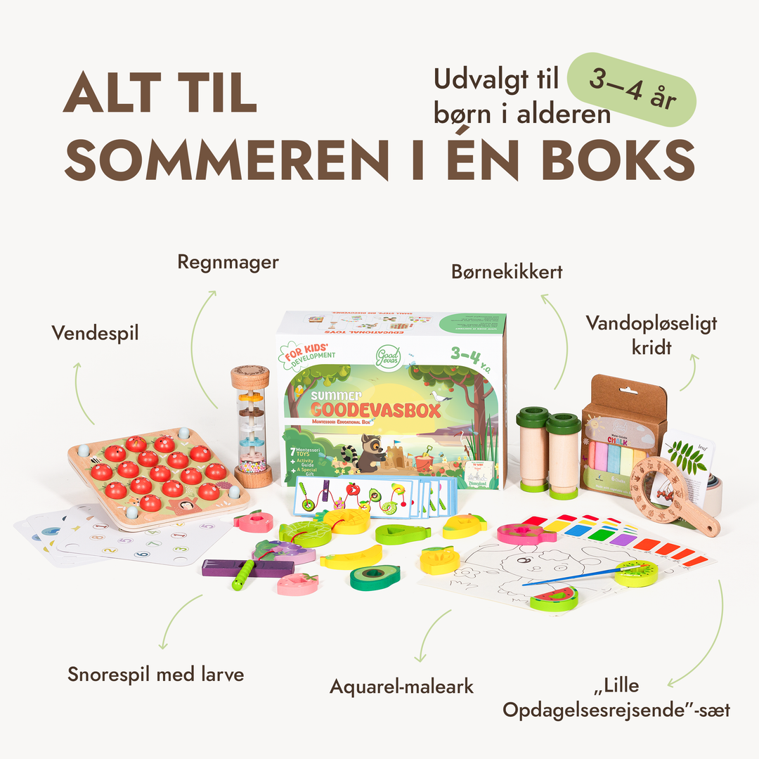 Sommerspillesæt (3–4 år) — GoodevasBox