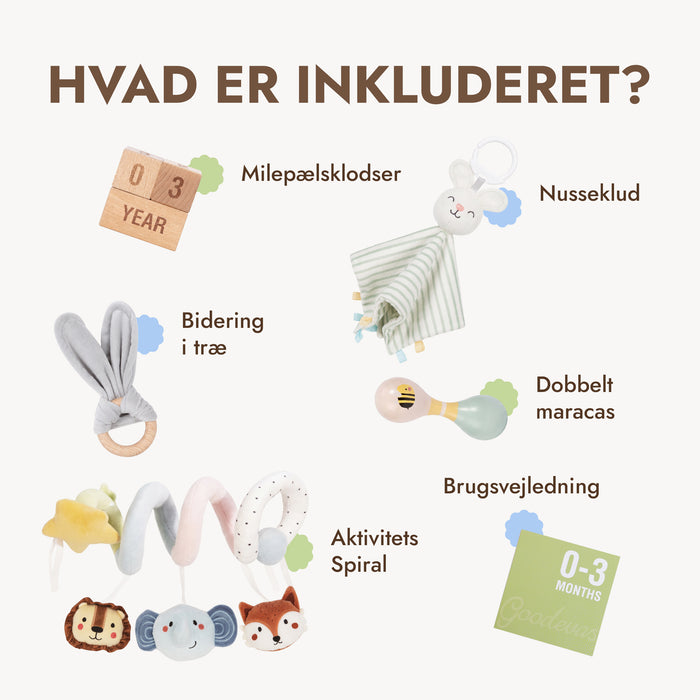 BabyBox — Legesæt til det første år (0–12 måneder)
