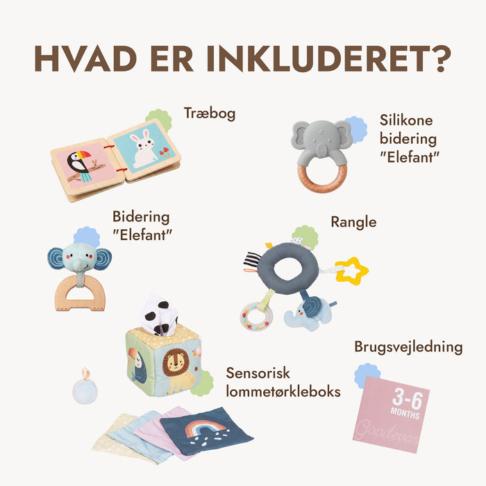 BabyBox — Legesæt til det første år (0–12 måneder)