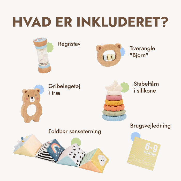 BabyBox — Legesæt til det første år (0–12 måneder)