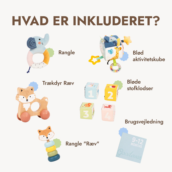 BabyBox — Legesæt til det første år (0–12 måneder)