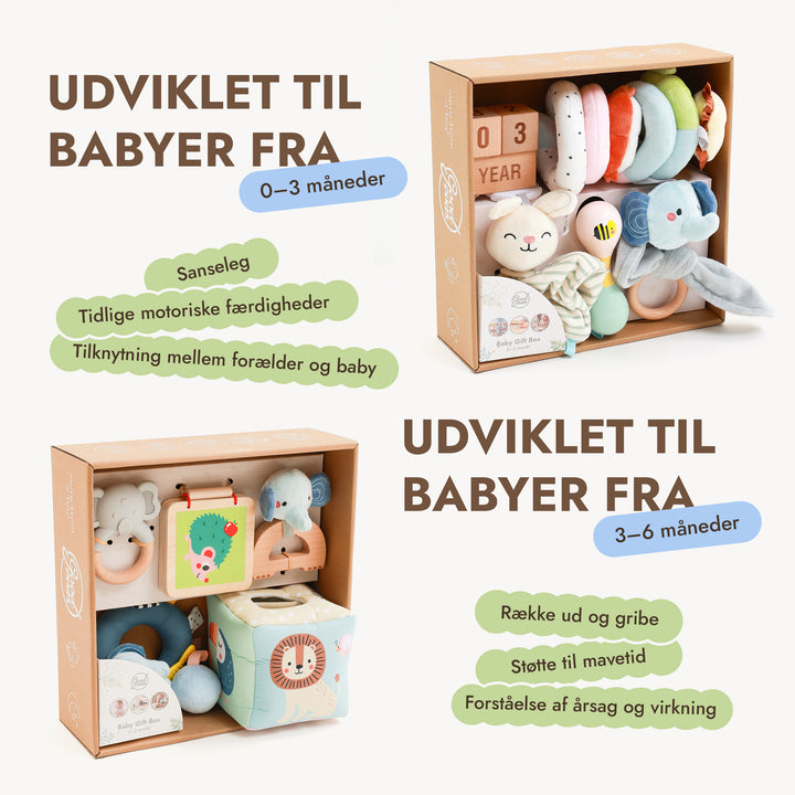 BabyBox — Legesæt til det første år (0–12 måneder)