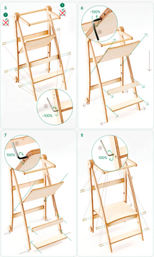 Justerbart hjælpertårn