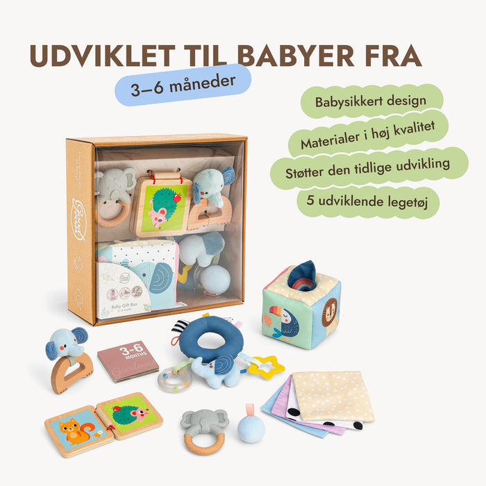 BabyBox — Legesæt til det første år (0–12 måneder)