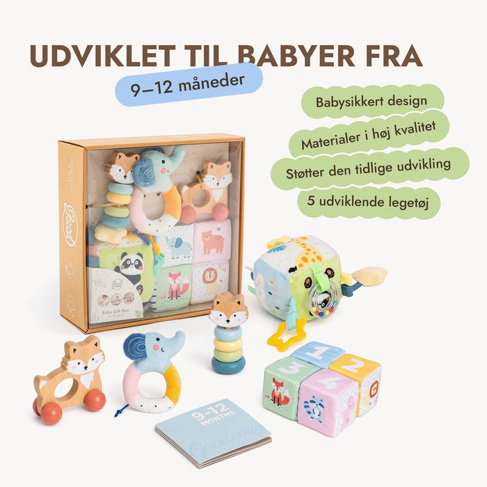 BabyBox — Legesæt til det første år (0–12 måneder)