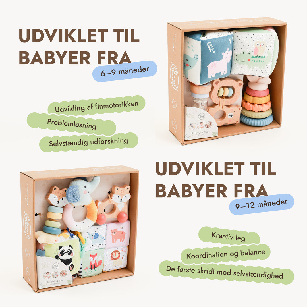 BabyBox — Legesæt til det første år (0–12 måneder)