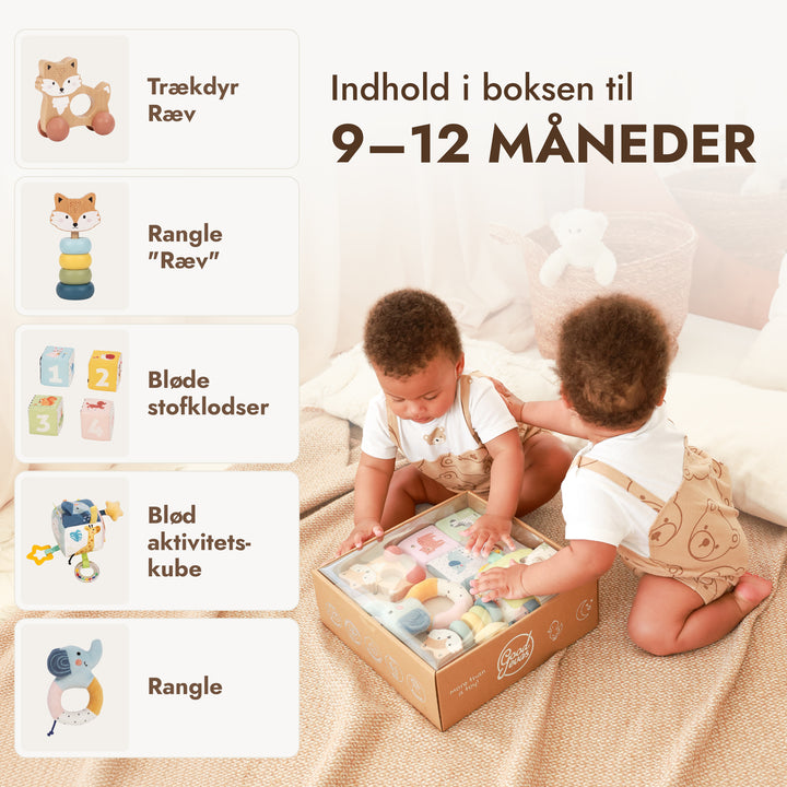BabyBox — Legesæt til det første år (0–12 måneder)
