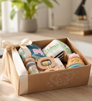 BabyBox — Legesæt til det første år (0–12 måneder)