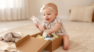 BabyBox — Legesæt til det første år (0–12 måneder)