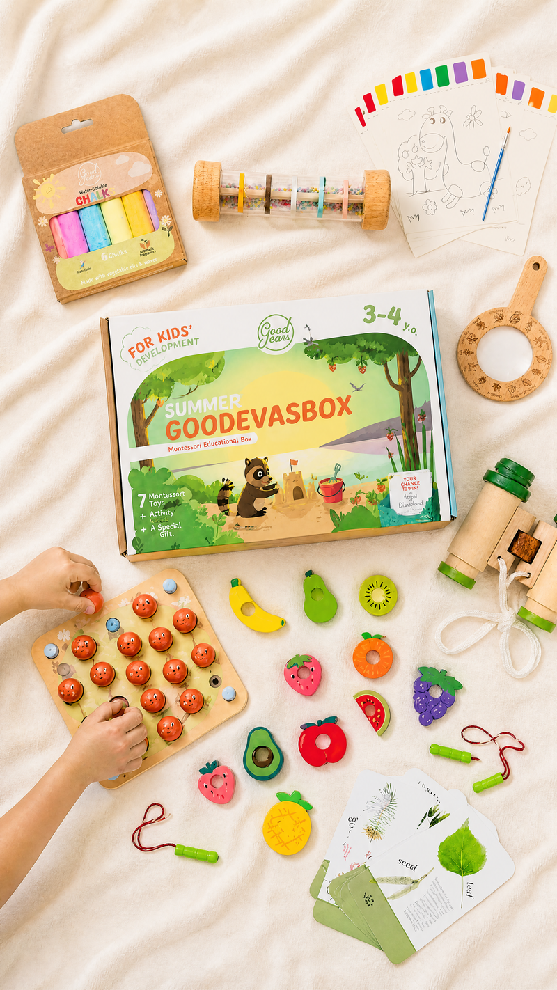 Sommerspillesæt (3–4 år) — GoodevasBox