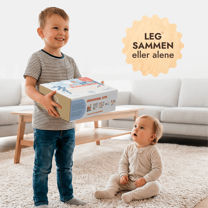 Årsabonnement på legesæt (1–2 år) — GoodevasBox - Goodevas DK