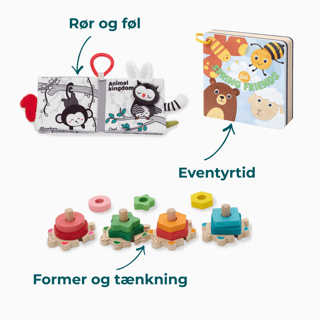 Årsabonnement på legesæt (1–2 år) — GoodevasBox - Goodevas DK