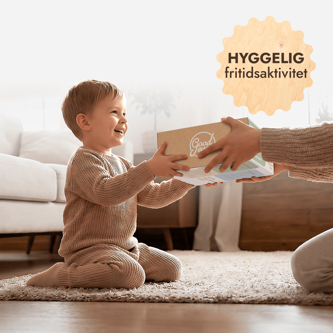 Årsabonnement på legesæt (3–4 år) — GoodevasBox - Goodevas DK