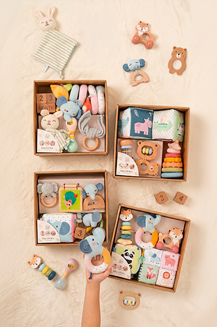 BabyBox — Legesæt til det første år (0–12 måneder)