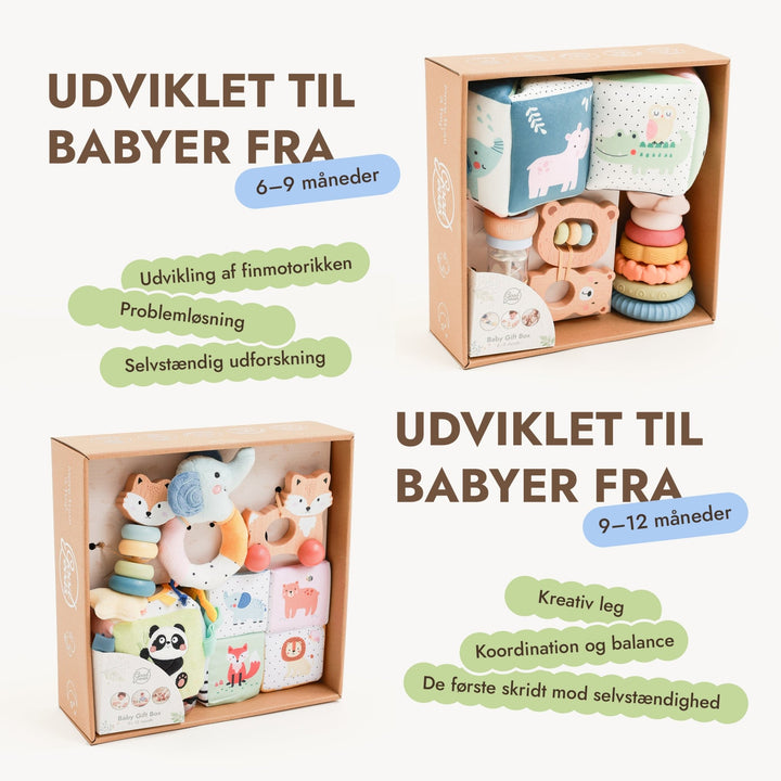 BabyBox — Legesæt til det første år (0–12 måneder) - Goodevas DK