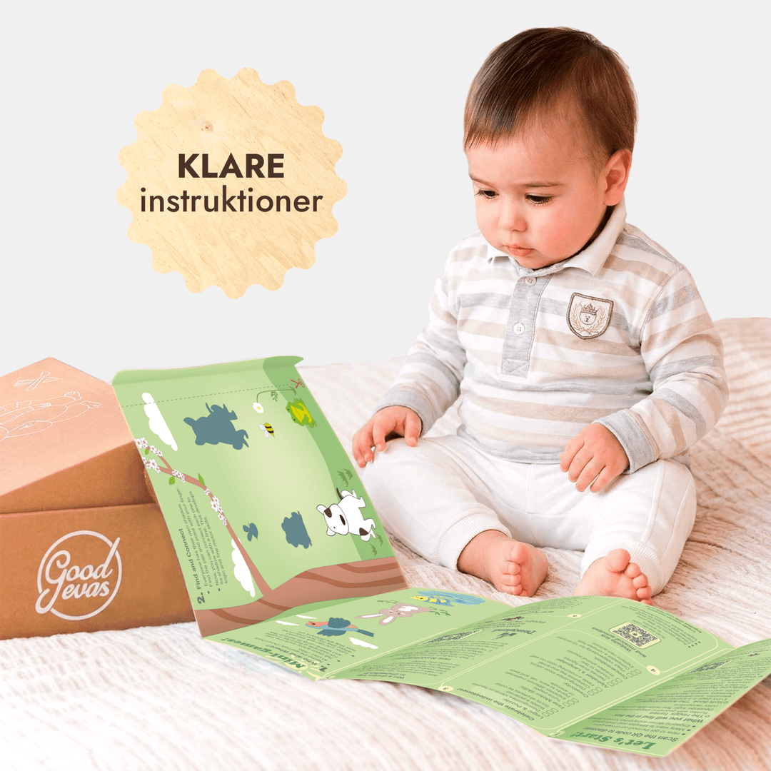 Forårs - legesæt (1–2 år) — GoodevasBox - Goodevas DK