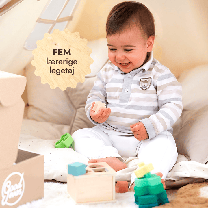 Forårs - legesæt (1–2 år) — GoodevasBox - Goodevas DK