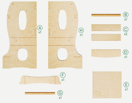 Stort tårn til tumlinger