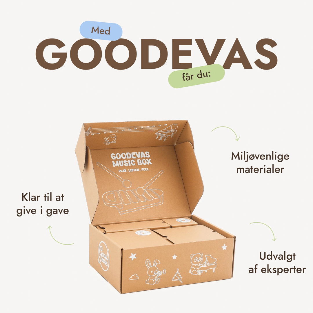 Musikalsk GoodevasBox - Goodevas DK