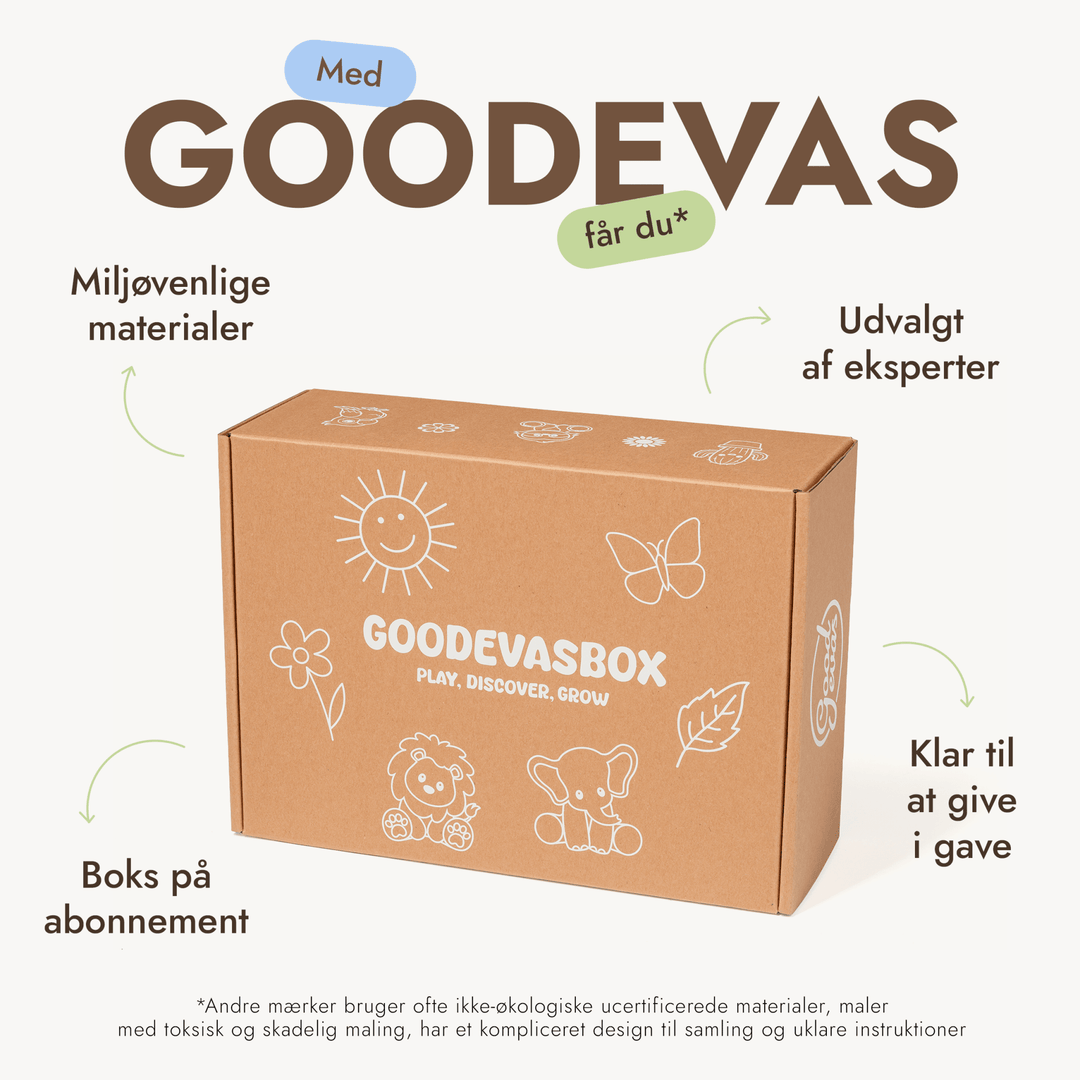 Sommerspillesæt (3–4 år) — GoodevasBox - Goodevas DK