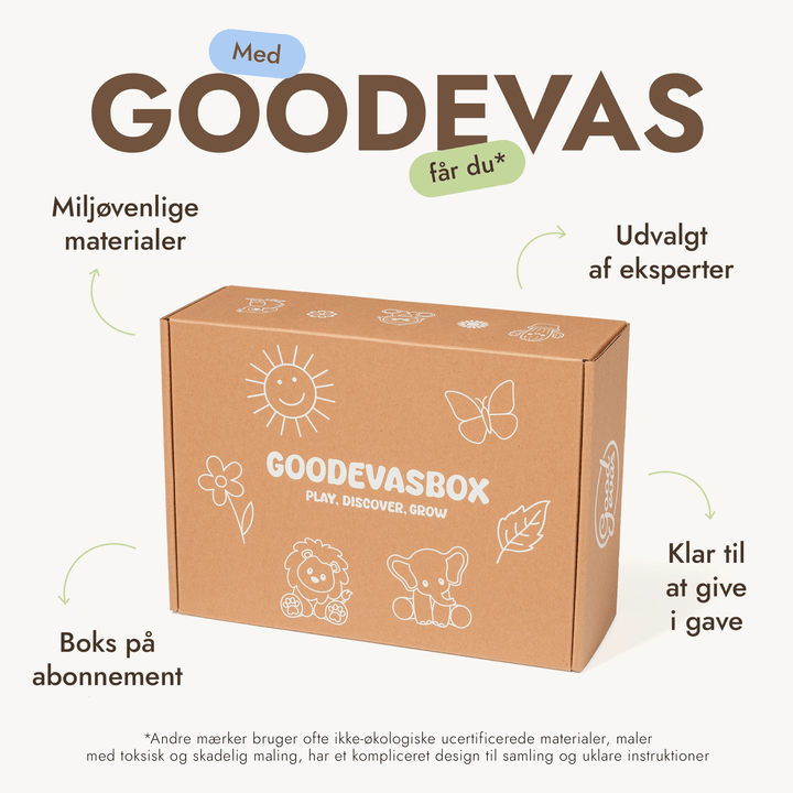 Sommerspillesæt (3–4 år) — GoodevasBox - Goodevas DK