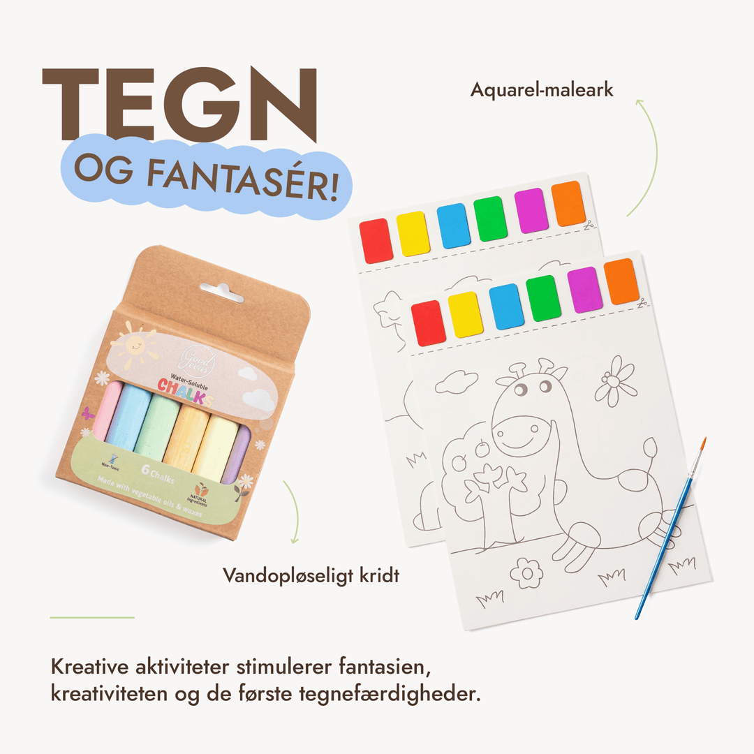 Sommerspillesæt (3–4 år) — GoodevasBox - Goodevas DK