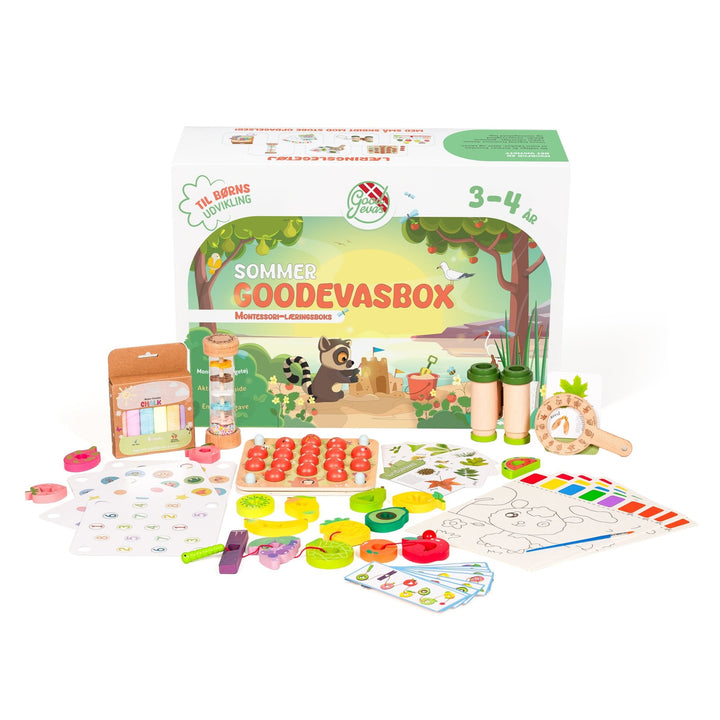 Sommerspillesæt (3–4 år) — GoodevasBox - Goodevas DK
