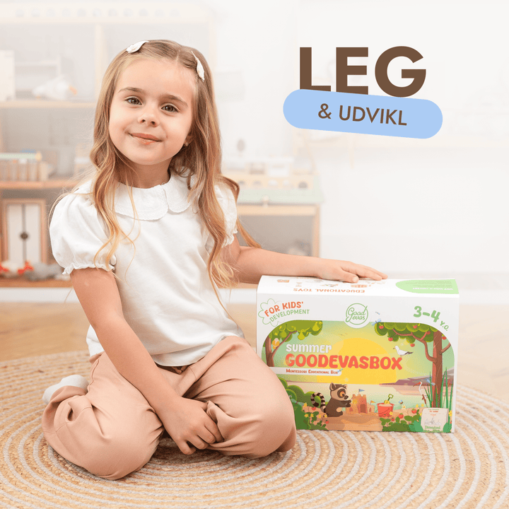 Sommerspillesæt (3–4 år) — GoodevasBox - Goodevas DK