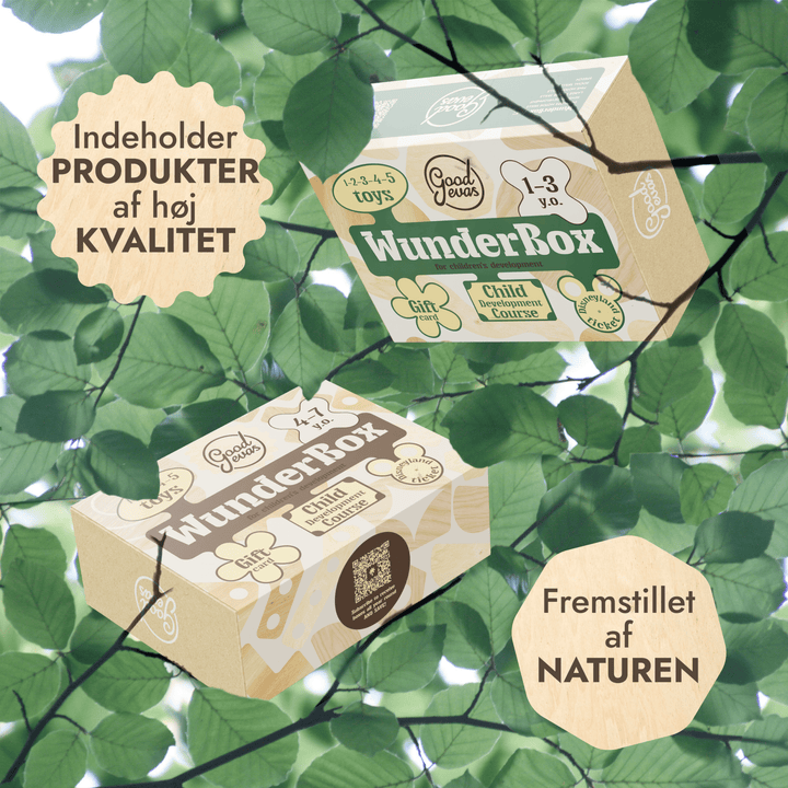 WunderBox 1–3 år – udviklingsboks til småbørn - Goodevas DK