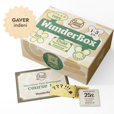 WunderBox 1–3 år – udviklingsboks til småbørn
