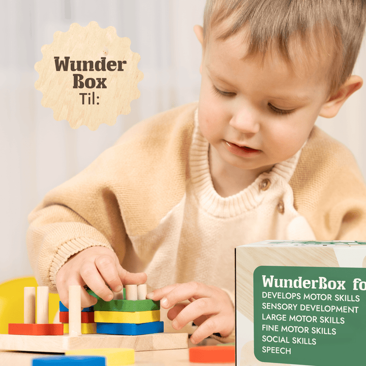 WunderBox 1–3 år – udviklingsboks til småbørn - Goodevas DK