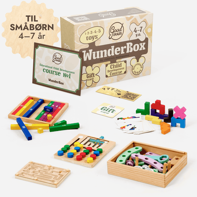 WunderBox 4–7 år – lærerig boks til børn