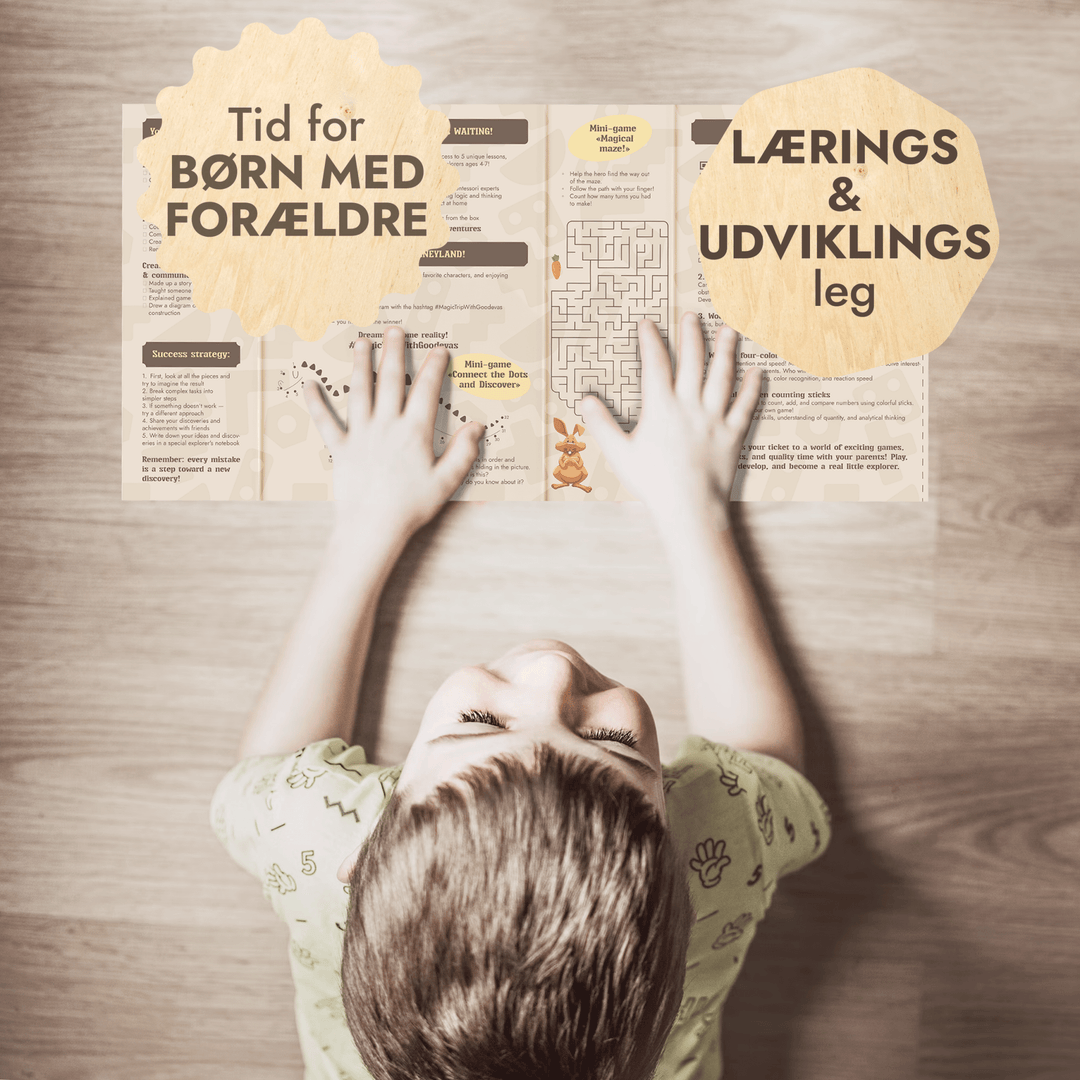 WunderBox 4–7 år – lærerig boks til børn - Goodevas DK